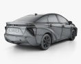 Toyota Mirai з детальним інтер'єром 2017 3D модель