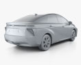 Toyota Mirai з детальним інтер'єром 2017 3D модель
