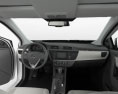 Toyota Corolla LE Eco (US) з детальним інтер'єром 2017 3D модель dashboard