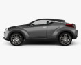 Toyota C-HR Konzept 2019 3D-Modell Seitenansicht
