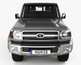 Toyota Land Cruiser 2015 3D 모델  front view