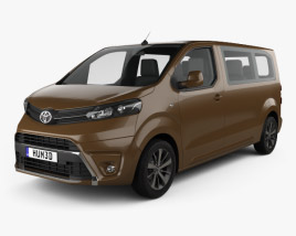 Toyota Proace 2019 3D模型
