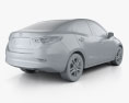Toyota Yaris (CA) 세단 2018 3D 모델 