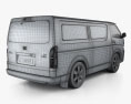 Toyota HiAce SWB Panel Van 2016 3d model