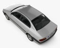 Toyota Avensis 轿车 2002 3D模型 顶视图