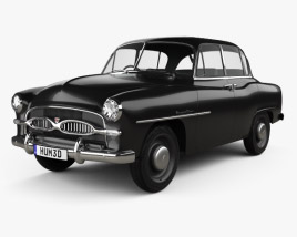 Toyota Crown Deluxe 1955 3Dモデル