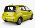 Toyota WiLL Cypha 2005 3d model back view