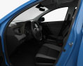 Toyota RAV4 하이브리드 인테리어 가 있는 2019 3D 모델  seats