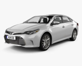 3D model of Toyota Avalon Limited 2018