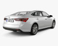 Toyota Avalon Limited 2018 3D 모델  back view