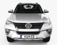 Toyota Fortuner VXR 2019 3D 모델  front view