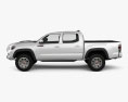 Toyota Tacoma Double Cab TRD Pro 2020 3d model side view