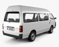 Toyota HiAce Commuter 1996 3D 모델  back view