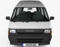 Toyota HiAce Commuter 1996 3D 모델  front view