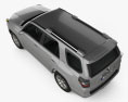 Toyota 4Runner Limited 2019 3d model top view