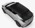 Toyota C-HR 2020 Modello 3D vista dall'alto