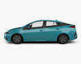 Toyota Prius Prime 2018 3d model side view