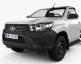 Toyota Hilux Workmate Cabine Única Chassis 2018 Modelo 3d