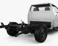 Toyota Hilux Workmate Single Cab Chassis 2018 3D модель