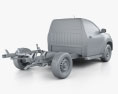 Toyota Hilux Workmate Einzelkabine Chassis 2018 3D-Modell