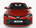 Toyota Vios 2020 3D 모델  front view
