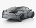 Toyota Camry XLE 하이브리드 2021 3D 모델 
