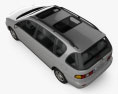 Toyota Picnic 2001 3D-Modell Draufsicht