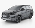Toyota Innova Crysta (TH) 2019 3D 모델  wire render