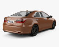 Toyota Camry (CIS) 2020 3d model back view