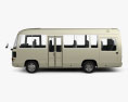 Toyota Coaster Bus 1983 3D-Modell Seitenansicht