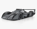 Toyota GT-One Road Car 1999 3D 모델  wire render