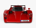 Toyota GT-One Road Car 1999 3D 모델  front view