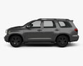 Toyota Sequoia TRD Sport 2020 3D 모델  side view