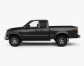 Toyota Tundra Access Cab SR5 2006 3d model side view