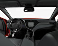 Toyota Camry (XV60) XSE HQインテリアと 2018 3Dモデル dashboard