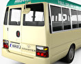 Toyota Coaster Hong Kong Автобус 1995 3D модель