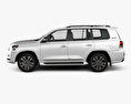 Toyota Land Cruiser Excalibur 2020 3Dモデル side view
