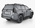 Toyota Land Cruiser Prado 5 puertas EU-spec 2020 Modelo 3D