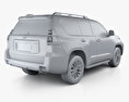 Toyota Land Cruiser Prado 5 portes EU-spec 2020 Modèle 3d