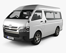 Toyota Hiace Passenger Van L1H3 DX 2015 3D model