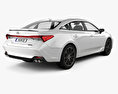 Toyota Avalon Touring 2020 3d model back view