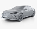 Toyota Avalon Touring 2020 3d model clay render