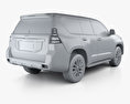 Toyota Land Cruiser Prado пятидверный EU-spec 2017 3D модель