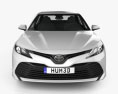 Toyota Camry LE 2021 3D 모델  front view