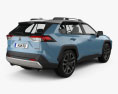 Toyota RAV4 Adventure 2021 Modello 3D vista posteriore