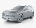 Toyota RAV4 Adventure 2021 3Dモデル clay render