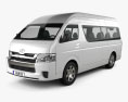 Toyota Hiace Passenger Van L2H3 GLX 2020 3D-Modell