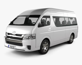 Toyota Hiace Passenger Van L2H3 GLX 2020 3D model