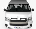 Toyota Hiace Passenger Van L2H3 GLX 2020 3D模型 正面图