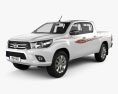 Toyota Hilux Cabine Dupla GLX 2021 Modelo 3d